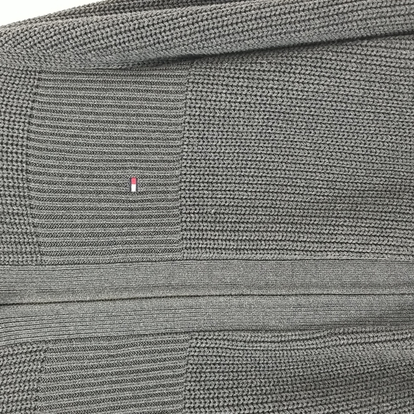 TOMMY HILFIGER Full Zip Pocketed and Elbow Patched Sweater - Picture 4 of 13